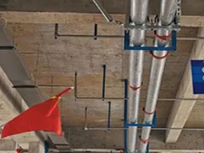 沿河管廊支架的安装方法